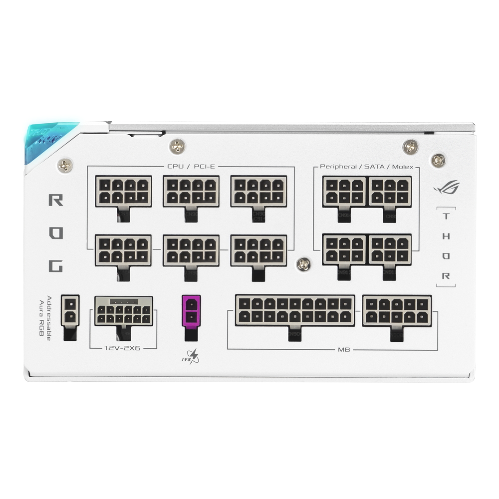 マグネット式OLEDディスプレイ搭載・ホワイトカラー80PLUS Platinum